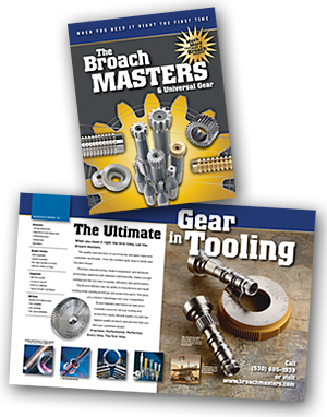 Broach Masters Product Literature